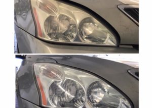 kingston auto glass headlight buffing
